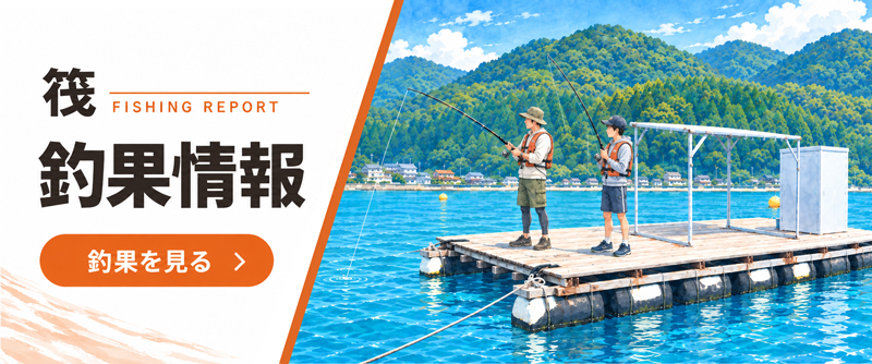 筏　釣果